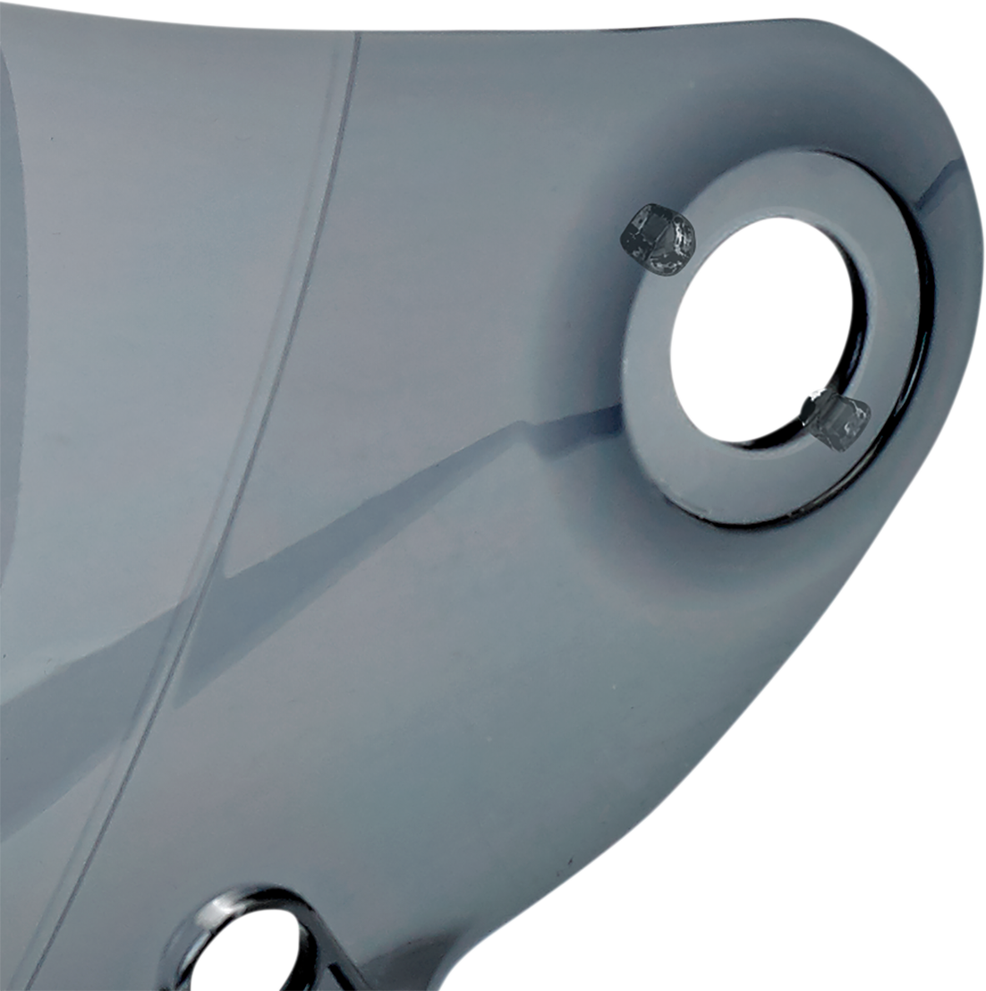BILTWELL Lane Splitter Shield Gen 2 in smoke, motorcycle helmet accessory, designed for BILTWELL helmets for rider protection.