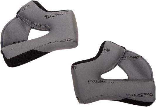 ICON Airform™ Cheek Pads with Hydradry™ for helmets, size XS, designed for comfort and moisture-wicking in helmet parts.
