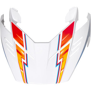 Blue ICON Elsinore Peak helmet part in XS-S size, featuring the Kaonohi design, from Bill's Exhausts.