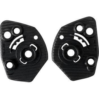 Black ICON Elsinore™ Pivot Kit for helmets, compatible with Bill's Exhausts motorcycle helmets, part 0133-1581.