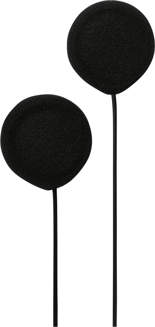 Bill's Exhausts ICON HD speaker in black, helmet communication part with sleek design and durable build for motorcycle helmets.