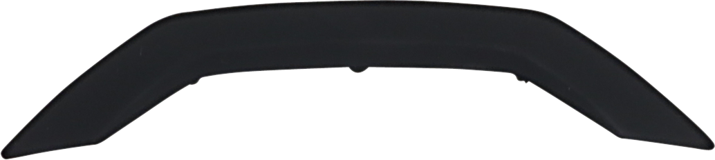 ICON Variant Pro™ Forehead Vent Switch in Rubatone Black, helmet parts by Bill's Exhausts, for helmet ventilation adjustment.