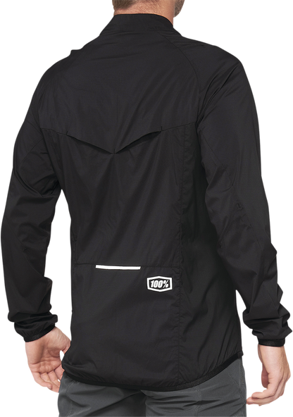 100% Corridor Jacket - Black - Large 40042-00002 - Howling Moto