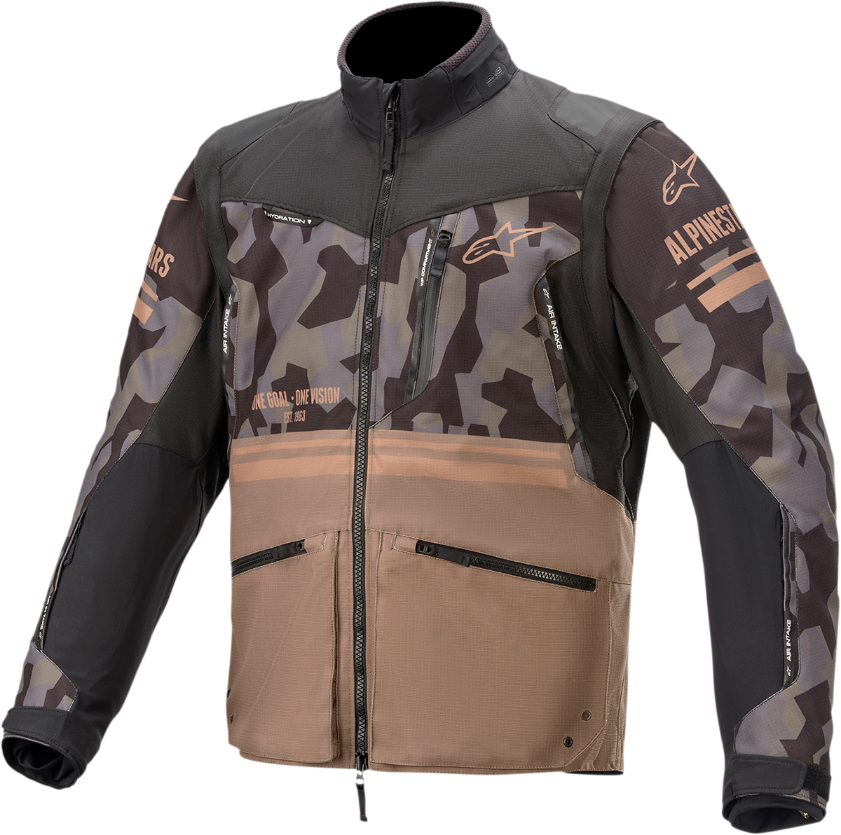 ALPINESTARS Venture Jacket - Sand Camo - 2XL 3703019-849-2X - Howling Moto