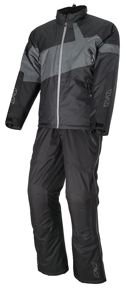 Bill's Exhausts ARCTIVA Pivot 6 Jacket in gray and black, 5XL, featuring a durable design and outdoor-ready style.
