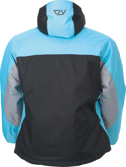 Black women's ARCTIVA Pivot 5 Hooded Jacket by Bill's Exhausts, medium size, showing front view with hood and zip closure.