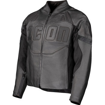 Bill's Exhausts ICON Contra3™ Rizz Rizz stealth jacket in small, featuring durable fabric and sleek design for motorcycle riding.
