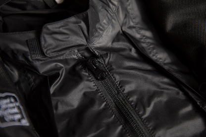 Black ICON Motorhead3™ Jacket in 4XL from Bill's Exhausts, featuring a stylish design and durable fabric for motorcycle riding.