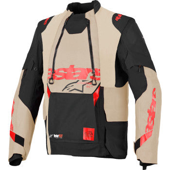 Alpinestars Halo Pro DS XF Mastic/Black motorcycle jacket in size M, featuring protective armor and stylish design.