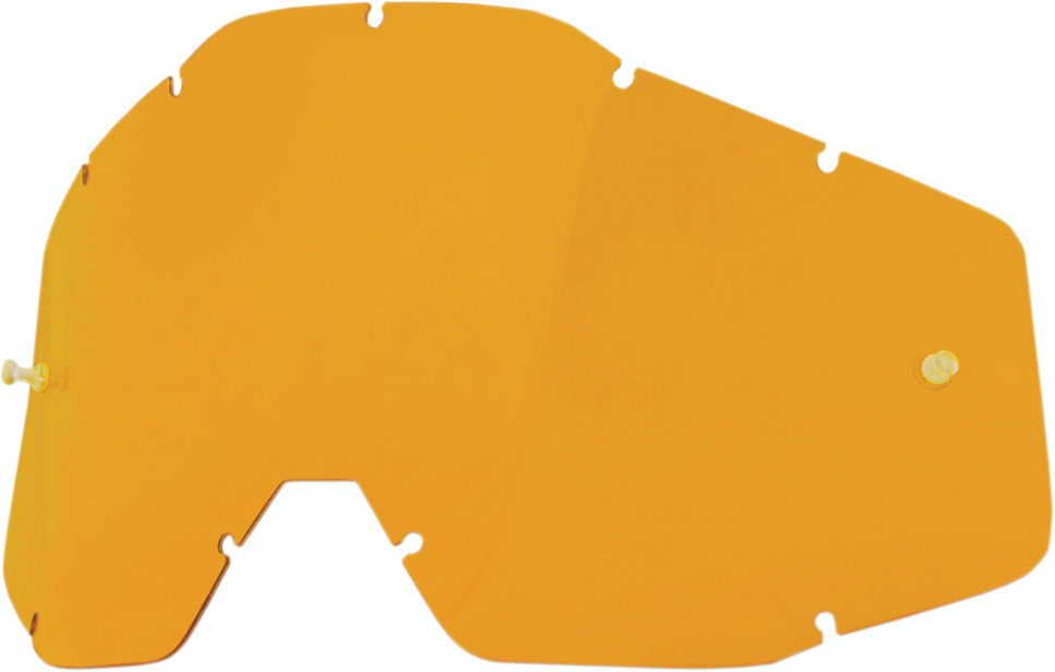 Bill's Exhausts Persimmon lens for Accuri, Strata, Racecraft helmets, clear view, high-quality motorcycle or racing helmet lens.