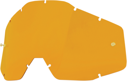 Bill's Exhausts Persimmon lens for Accuri, Strata, Racecraft helmets, clear view, high-quality motorcycle or racing helmet lens.