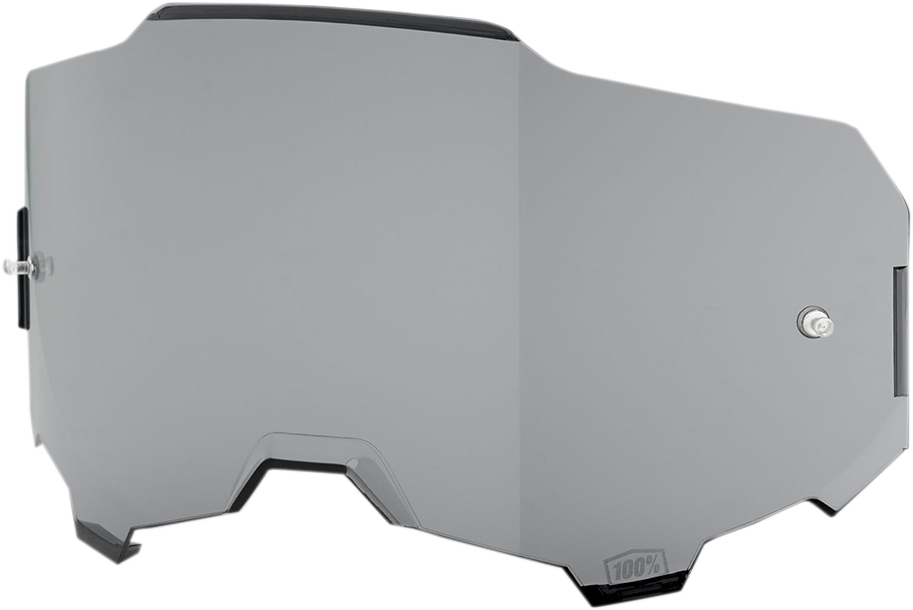 Smoke 100% Armega Lens for lenses from Bill's Exhausts, featuring a sleek smoked finish and high-quality construction.