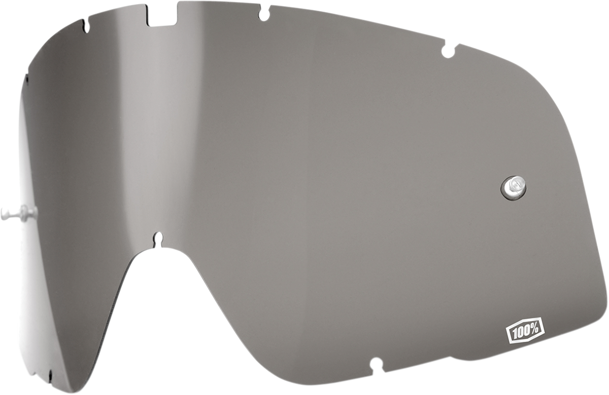 Bill's Exhausts 100% Barstow Smoke Lens for motorcycle headlights, clear protective lens with smoked tint, durable and stylish.