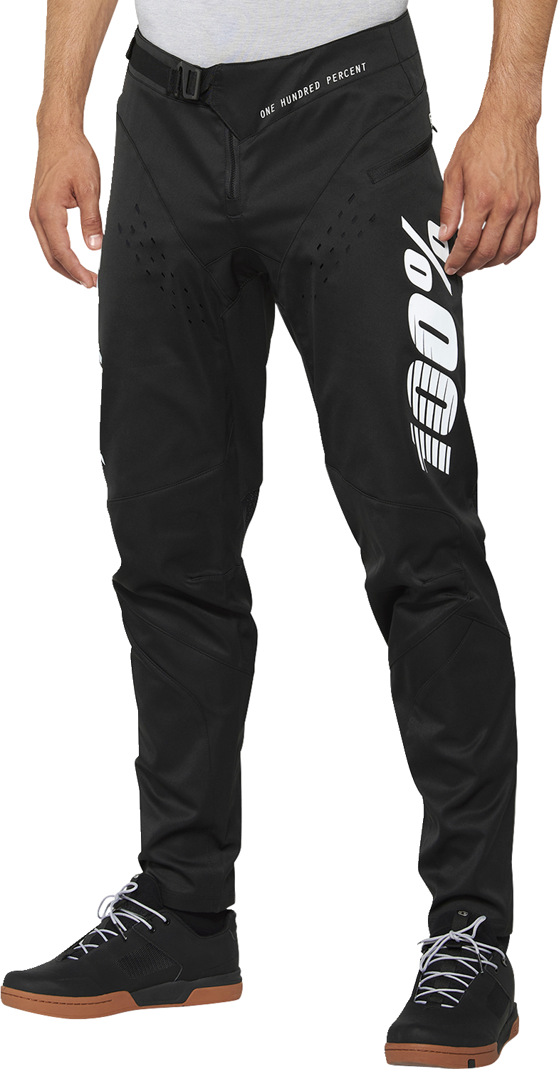 Black 100% R-Core Pants by Bill's Exhausts in US size 36, made for durability and comfort.