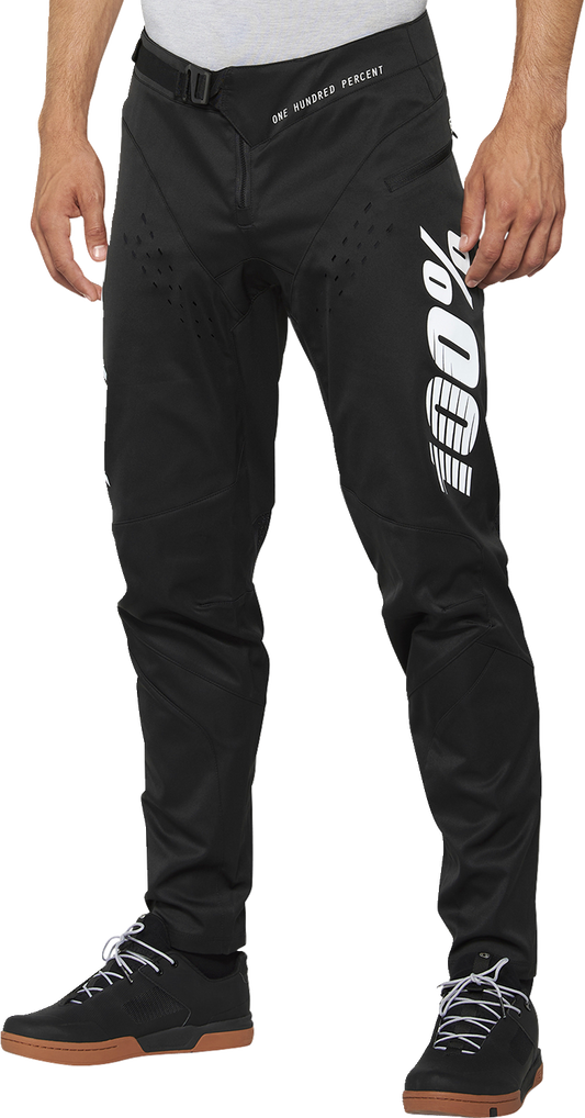 Black 100% R-Core Pants by Bill's Exhausts in US size 36, made for durability and comfort.