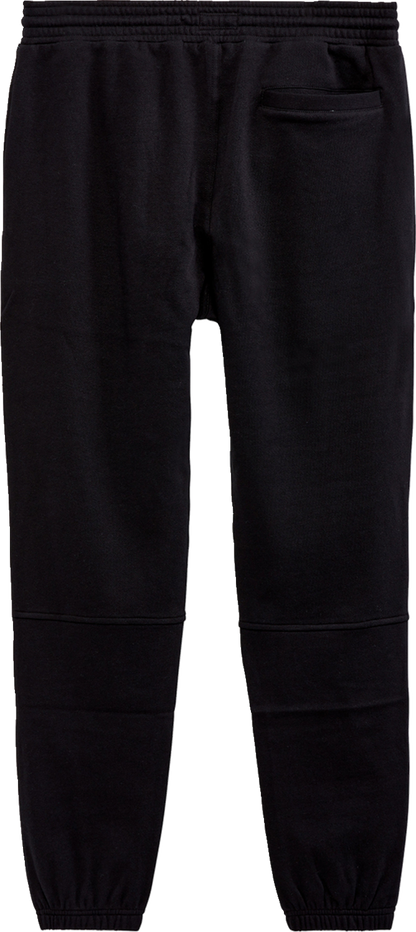 Black Alpinestars Rendition Pants in large size, designed for motorcycle riding, with reinforced knee areas and adjustable waist.
