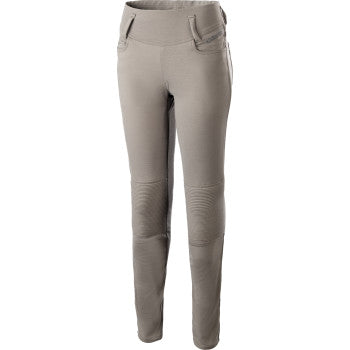 Alpinestars Stella Banshee Pants in Vetiver Tan, size 2XL, featuring durable motorcycle riding gear with reinforced panels.