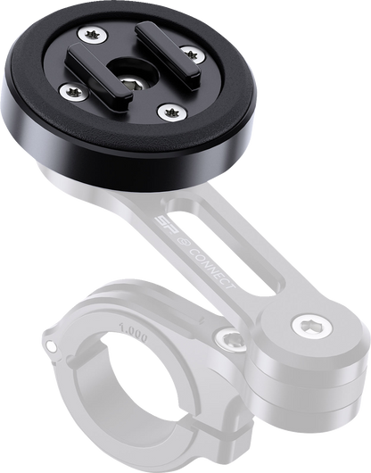 Bill's Exhausts SP CONNECT Anti-Vibration Module for phone in black, designed to reduce vibrations and secure device attachment.