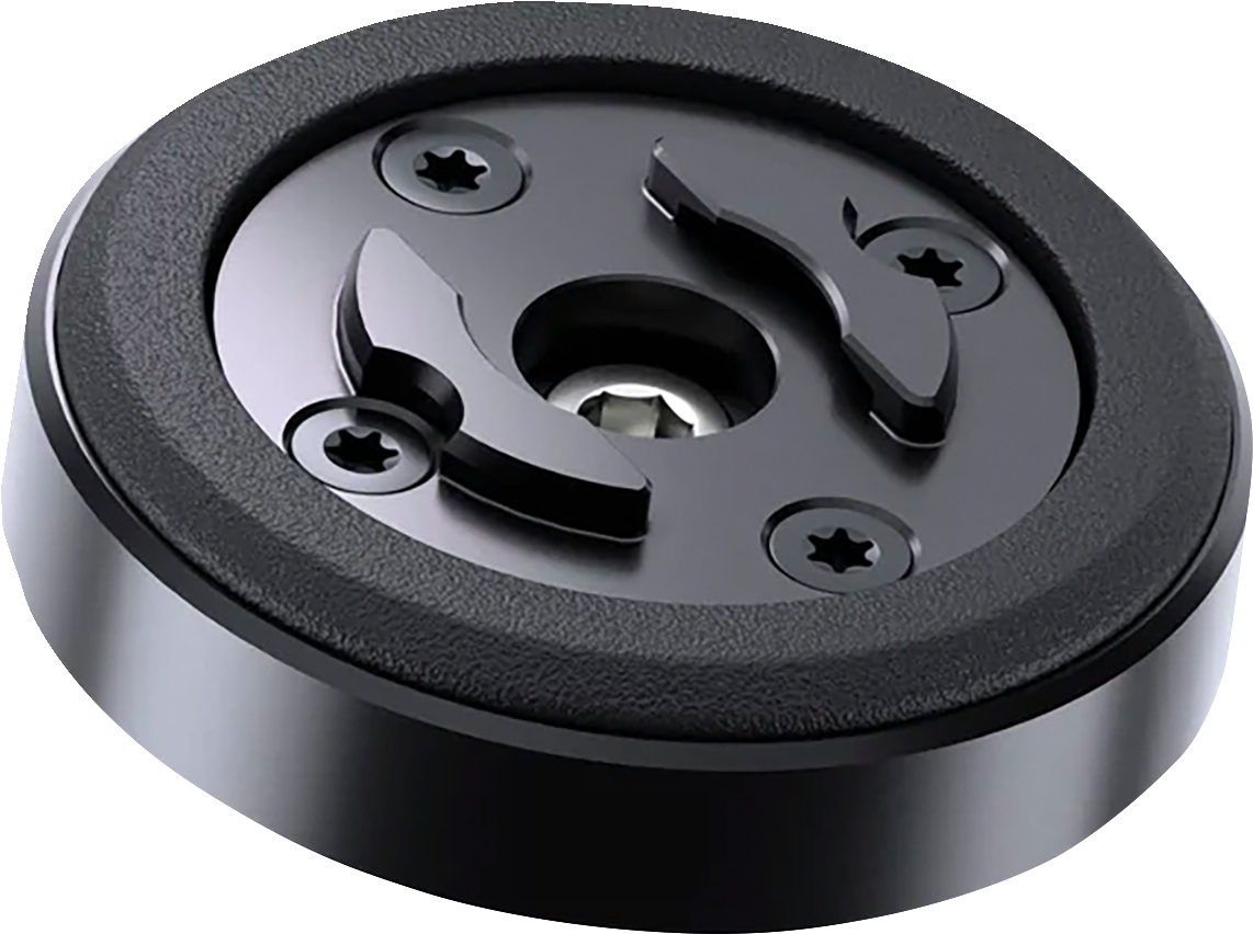 Bill's Exhausts SP CONNECT Anti-Vibration Module SPC+ in black for phone mounts, reducing vibration and providing secure attachment.