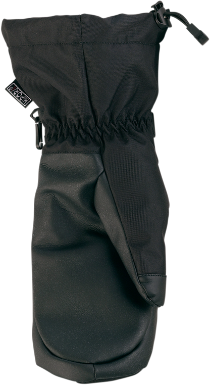 Black ARCTIVA Pivot Mittens by Bill's Exhausts in 3XL size, showing the insulated design and durable construction.