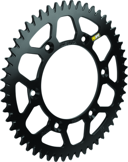 Black ProTaper Yamaha rear sprocket with 47 teeth, designed for motorcycle performance and durability.