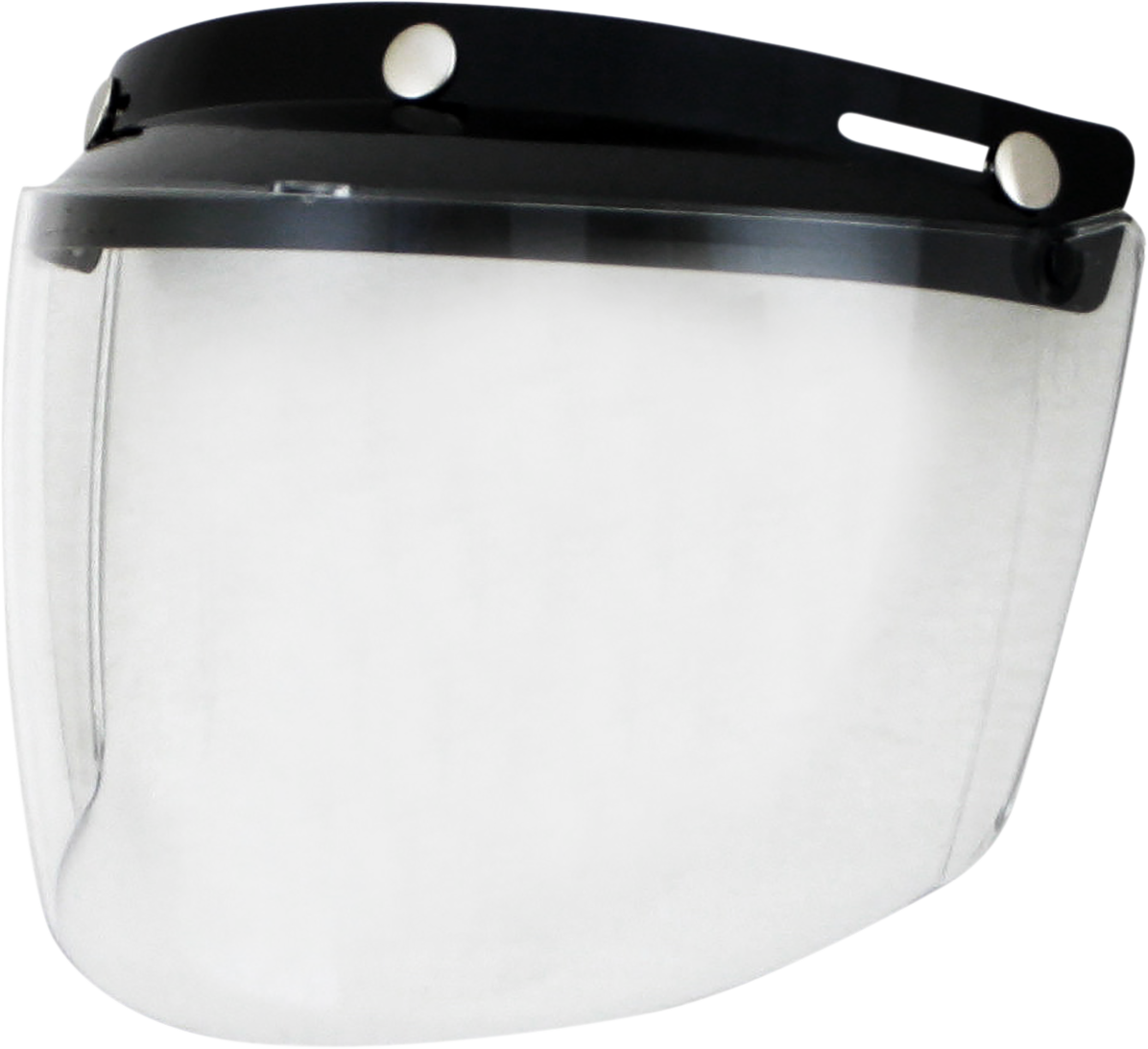 Clear AFX Vintage 3-Snap Shield flip-up protective gear by Bill's Exhausts, designed for motorcycle helmet safety.