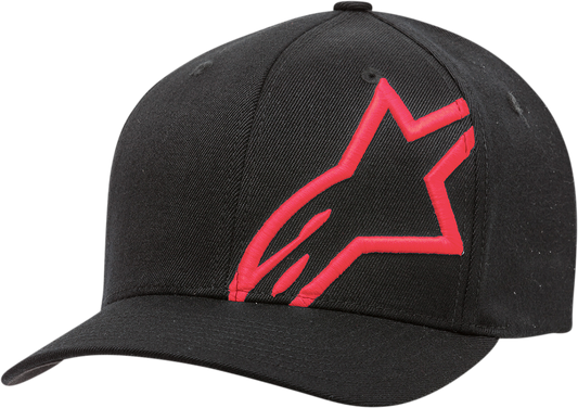 ALPINESTARS Corp Shift 2 Hat - Black/Red - Small/Medium 1032810081030SM - Howling Moto