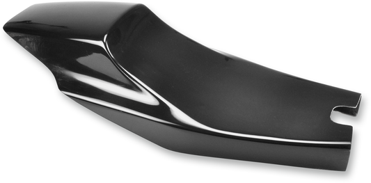 Bill's Exhausts Saddlemens Eliminator Tail Section Z4201 motorcycle seat, black with sleek design and mounting hardware visible