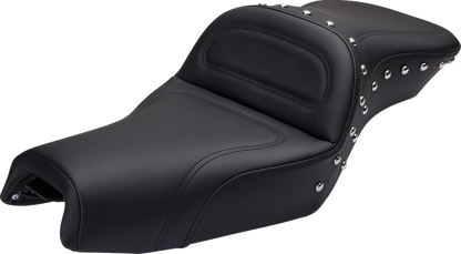 SADDLEMEN Explorer Special Seat with backrest for XL bikes, model 807-03-040, designed for comfort and durability.