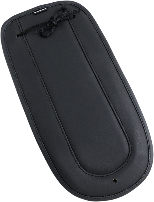 Bill's Exhausts SADDLEMEN Fender Chap matching smooth solo seat for motorcycle, designed for T8127-18-P seat compatibility.