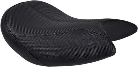 Bill's Exhausts Saddlemen GP-V1 Seat for GSX '16-'19, standard motorcycle seat, black and contoured for rider comfort