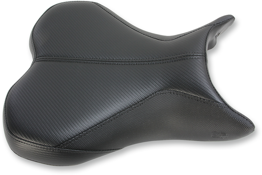 Bill's Exhausts Saddlemen GP-V1 motorcycle seat for Yamaha YZF '09-'14, standard model, designed for comfort and style.