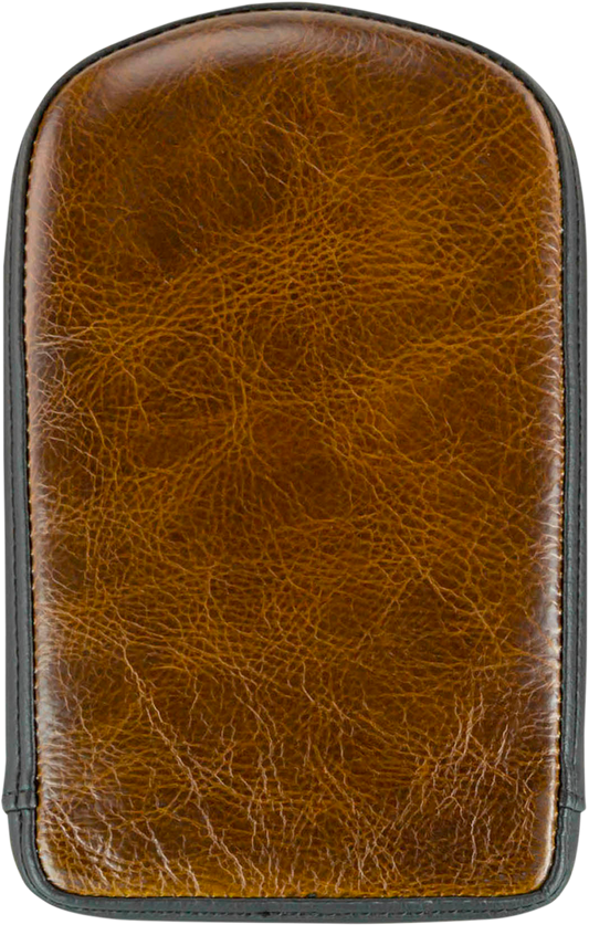 SADDLEMEN Lariat Sissy Pad for motorcycle seats, featuring cushioned padding and durable fabric, designed for comfort and style.