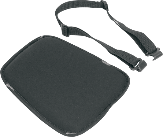 Black Saddlemen Original Comfort seat pad for medium bikes, made with soft-stretch fabric for added comfort and support.