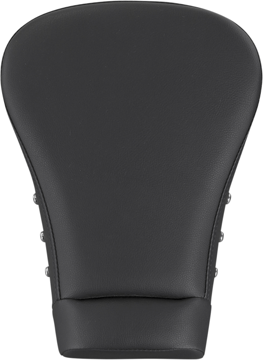 Black SADDLEMEN Pillion Pad Lariat Sport seat with studs, designed for FL models 2008-2023, made by Bill's Exhausts.