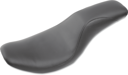 Black SADDLEMEN Profiler motorcycle seat for FXR, smooth finish, designed for comfort and style.