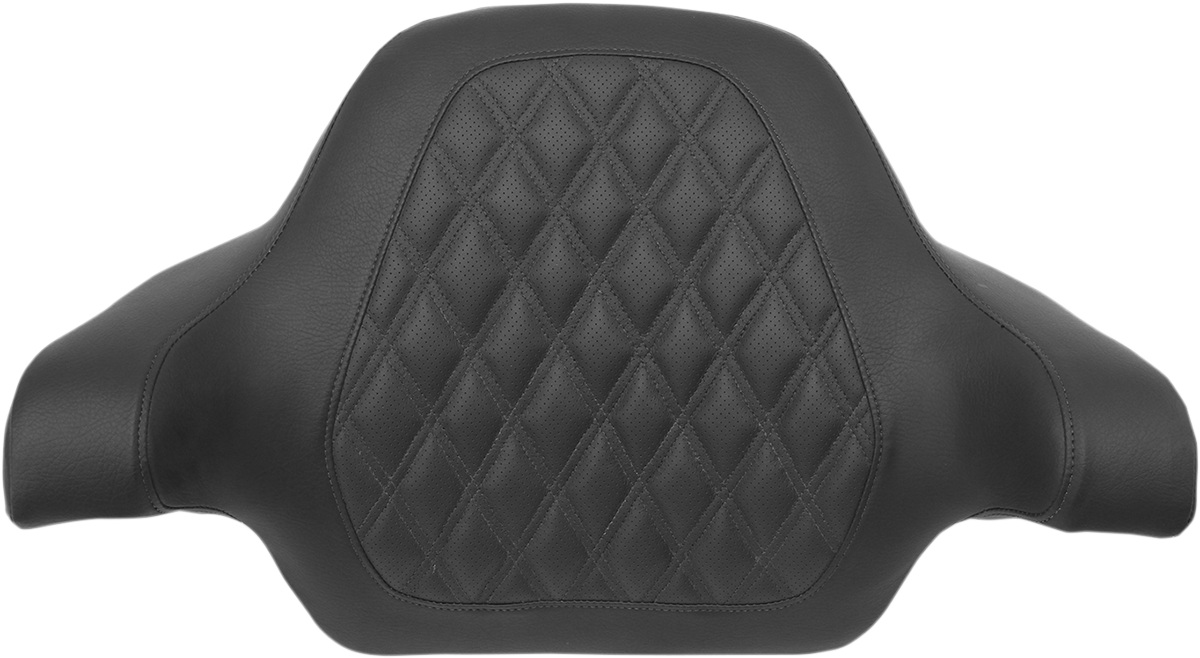 SADDLEMEN Tour Pak Cover with lattice stitching for seats, designed by Bill's Exhausts, fits 90-11884LS motorcycle luggage.