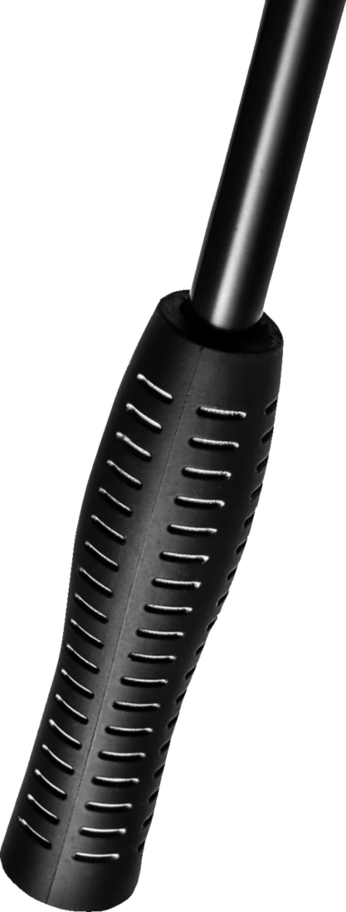 SADDLEMEN black and gray umbrella seat for motorcycle, designed for comfort and style, by Bill's Exhausts.