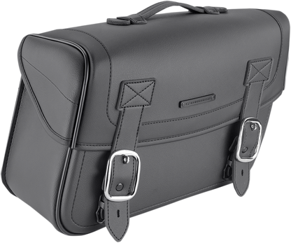 Universal Saddlebag for motorcycle seats by SADDLEMEN, featuring durable construction and secure attachment, from Bill's Exhausts.