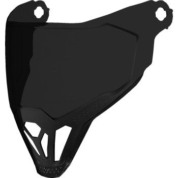 Bill's Exhausts ICON ForceShield Airflite shield in 22.06 Limo Black, showcasing a sleek, aerodynamic motorcycle shield.