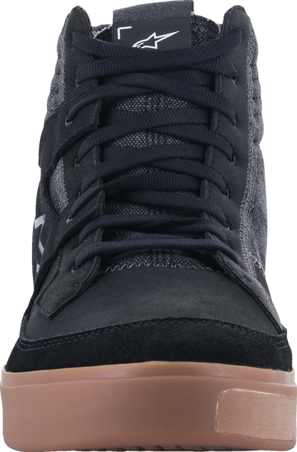 Alpinestars Ageless Shoes in black, gray, and brown, US size 11.5, displayed on a plain background