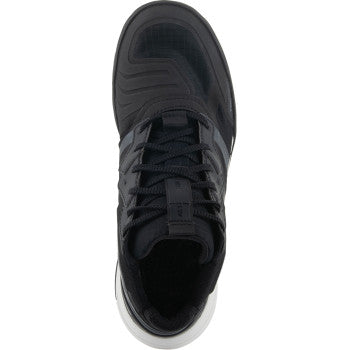Alpinestars Speedflight black and white sports shoes with logo, US 13.5 size, featuring sleek design and breathable material.