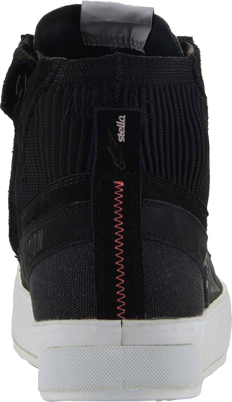 Alpinestars Stella Stated Podium Shoes in black, size US 6, featuring sleek design and sporty style, suitable for casual wear.