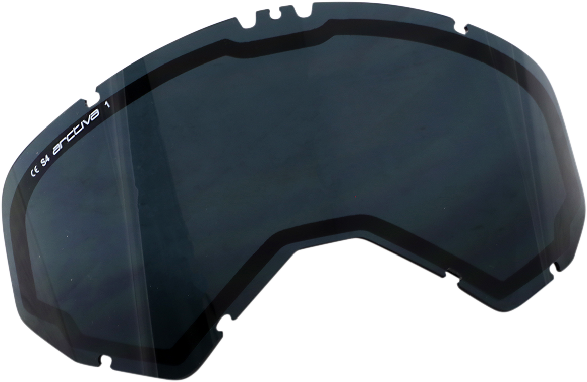 Bill's Exhausts ARCTIVA Vibe Snow Goggles with Smoke Lens, featuring a sleek design for winter sports visibility.