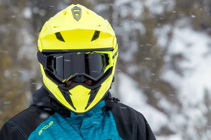 Bill's Exhausts ARCTIVA Vibe Snow Goggles with Smoke Lens, clear view for winter sports.