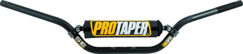 ProTaper SE ATV Low Handlebar in Jet Black, featuring speed and strength design for off-road motorcycle riding.
