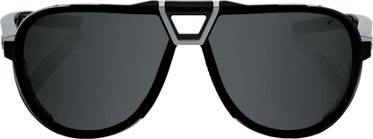 100% Westcraft Sunglasses - Matte Black - Smoke 61046-102-01 - Howling Moto
