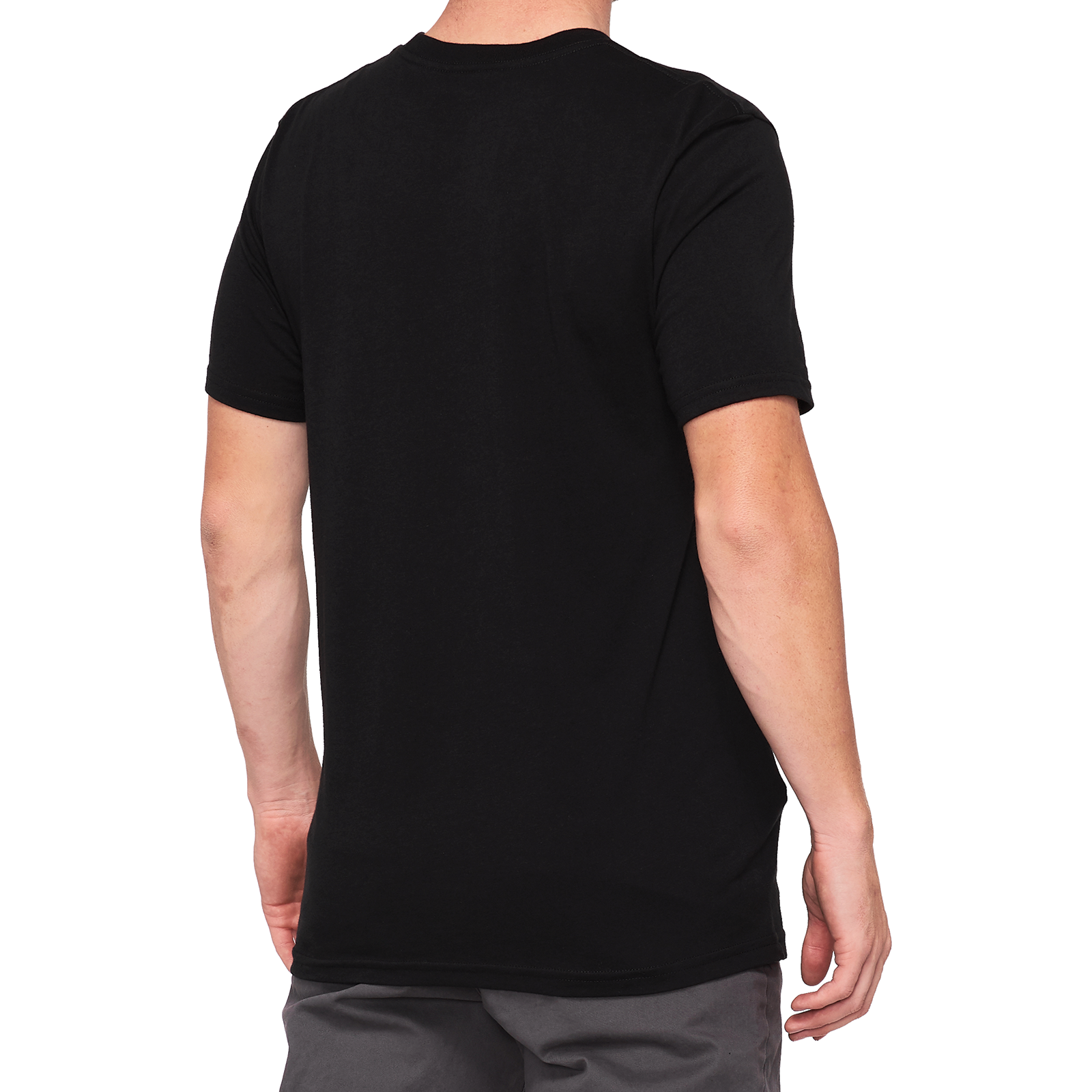 100% Icon T-Shirt - Black - XL 20000-00023 - Howling Moto