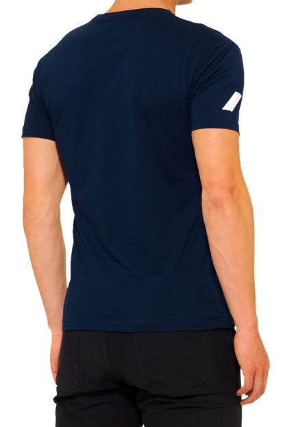 Bill's Exhausts 100% MX of Nations T-Shirt in navy, 2XL, featuring bold graphic design on the front.