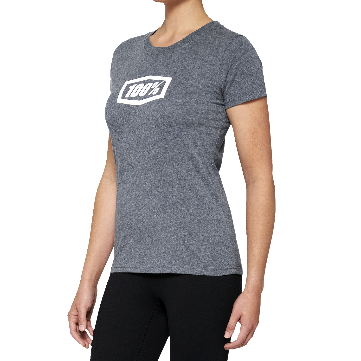 Women's Heather Gray Icon T-Shirt by Bill's Exhausts, size XL, casual fit, soft fabric, stylish and comfortable everyday wear.